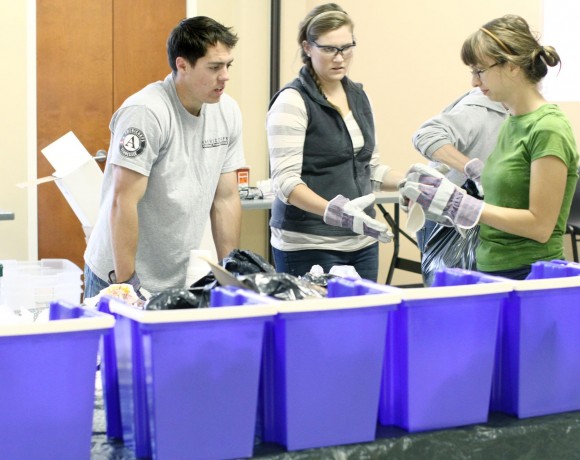 AmeriCorps Members Getting Things Done at Town of Farragut, Waste Audit